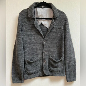 Mavi Heavy knit sweater blazer Sz S